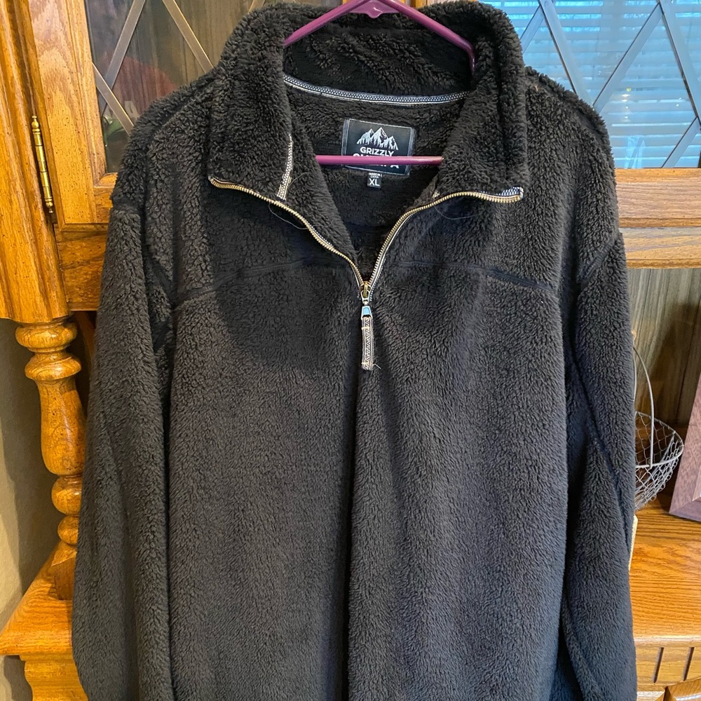 NEW! Super Soft Sherpa with Pockets, Quarter Zip